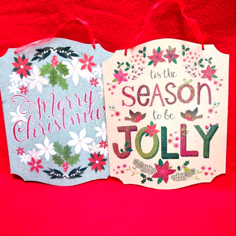 Christmas Decor hanging sign Bundle